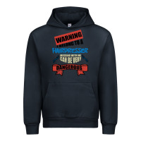 Navy I belong to a HAIRDRESSER warning job funny partner Urban Hoodie - Bettercallsaul