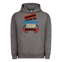 Pigment Tornado I belong to a HAIRDRESSER warning job funny partner Urban Hoodie - Bettercallsaul