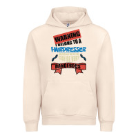 Sandshell I belong to a HAIRDRESSER warning job funny partner Urban Hoodie - Bettercallsaul