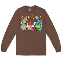 Chestnut easter gnome with eggs Long Sleeve Tee - AdoDesignShop