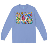 Colony Blue easter gnome with eggs Long Sleeve Tee - AdoDesignShop