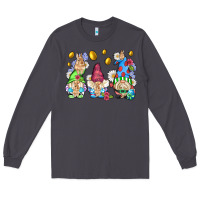 Smoke easter gnome with eggs Long Sleeve Tee - AdoDesignShop