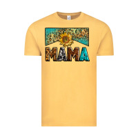 Vintage Mustard mama sunflower junkie Vintage Tee - Zillion Design Studio