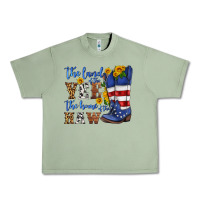 Oil Green the land of the yee the home of the haw Urban Heavy Tee - HRA Design Shop