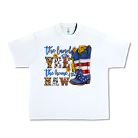 White the land of the yee the home of the haw Urban Heavy Tee - HRA Design Shop