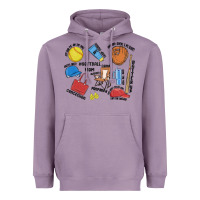 Lavender softball mom Heavyweight Hoodie - MaliasSmallBusiness