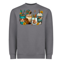 Storm indian headdress coffee cups Heavyweight Sweatshirt - Zillion Design Studio