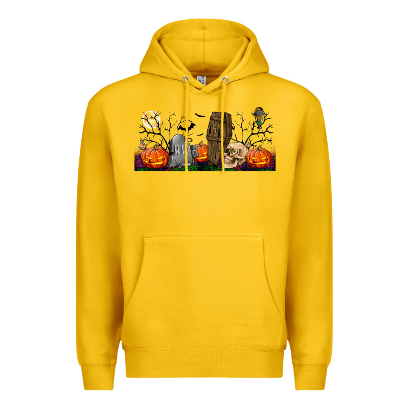 Headstone And Coffin Lebbey Glass Premium Hoodie by BundleAndBundleShop | Teevron