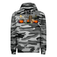 Slate Camo headstone and coffin lebbey glass Premium Hoodie - BundleAndBundleShop