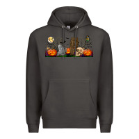 Smoke headstone and coffin lebbey glass Premium Hoodie - BundleAndBundleShop