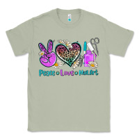 Matcha peace love nail art Classic Tee - AdoDesignShop