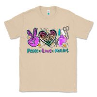 Mushroom peace love nail art Classic Tee - AdoDesignShop
