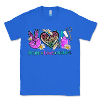 True Royal peace love nail art Classic Tee - AdoDesignShop