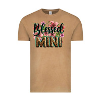 Flowers Blessed Mini Vintage Tee | Teevron