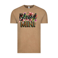 Vintage Coffee flowers blessed mini Vintage Tee - Zillion Design Studio