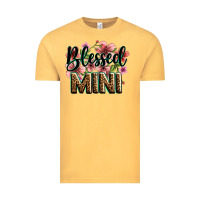Vintage Mustard flowers blessed mini Vintage Tee - Zillion Design Studio