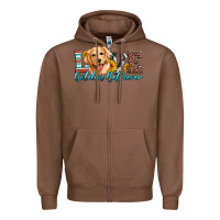 Chestnut love golden retriever Zipper Hoodie - Artiststas