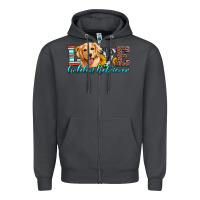 Smoke love golden retriever Zipper Hoodie - Artiststas