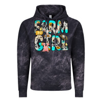 Cloud Black farm girl Vintage Hoodie - Zillion Design Studio