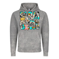 Cloud Rock farm girl Vintage Hoodie - Zillion Design Studio