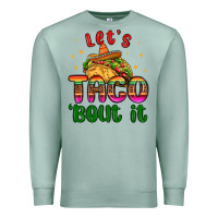 Seafoam let s taco bout it Premium Sweatshirt - MaliasSmallBusiness