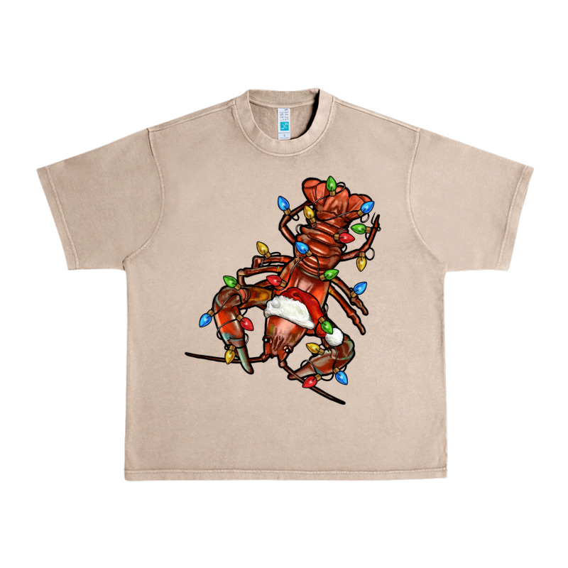 Christmas Crawfish Urban Heavy Tee by FaDigitalArtStudio | Teevron