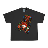 Pigment Black Christmas crawfish Urban Heavy Tee - FaDigitalArtStudio