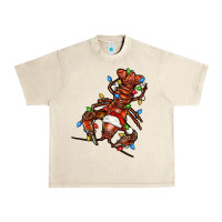 Sandshell Christmas crawfish Urban Heavy Tee - FaDigitalArtStudio