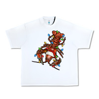 White Christmas crawfish Urban Heavy Tee - FaDigitalArtStudio