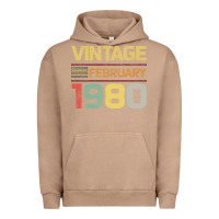 Pigment Burro Born in 1980 Vintage February Urban Hoodie - Bettercallsaul