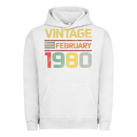Pigment Lunar Rock Born in 1980 Vintage February Urban Hoodie - Bettercallsaul