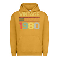 Pigment Peanut Butter Born in 1980 Vintage February Urban Hoodie - Bettercallsaul