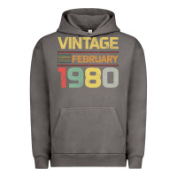Pigment Tornado Born in 1980 Vintage February Urban Hoodie - Bettercallsaul