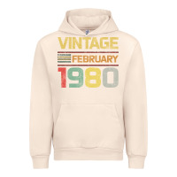 Sandshell Born in 1980 Vintage February Urban Hoodie - Bettercallsaul
