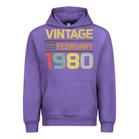 Tulip Born in 1980 Vintage February Urban Hoodie - Bettercallsaul