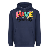 Navy love grandma life Heavyweight Hoodie - MaliasSmallBusiness