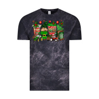 Cloud Black christmas tractor coffee cups Vintage Tee - texasbilliewilder