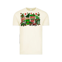 Vintage Arctic christmas tractor coffee cups Vintage Tee - texasbilliewilder