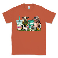 Copper cow coffee cups Classic Tee - AdoDesignShop