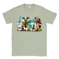 Matcha cow coffee cups Classic Tee - AdoDesignShop