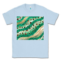 Dusty Blue green glitter Classic Tee - JahusDesignShop