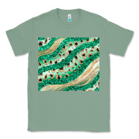 Sage green glitter Classic Tee - JahusDesignShop