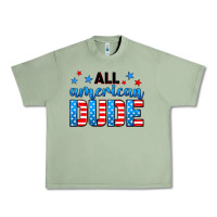 Oil Green All American dude Urban Heavy Tee - Neo Western