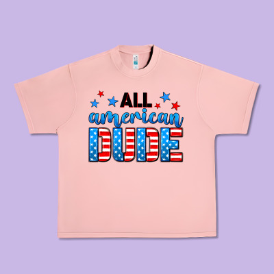 All American Dude Urban Heavy Tee Designed By Neo Western