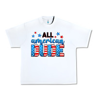 White All American dude Urban Heavy Tee - Neo Western