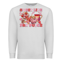 Dove Grey sweet like pan dulce Premium Sweatshirt - MaliasSmallBusiness