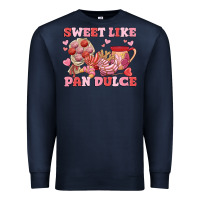 Navy sweet like pan dulce Premium Sweatshirt - MaliasSmallBusiness
