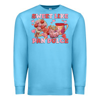 Ocean Blue sweet like pan dulce Premium Sweatshirt - MaliasSmallBusiness
