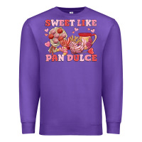 Purple sweet like pan dulce Premium Sweatshirt - MaliasSmallBusiness