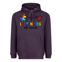 Plum love needs no words Heavyweight Hoodie - MaliasSmallBusiness